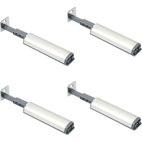 4 Pièces Aimant Poussoir Porte Placard Loquet Magnetique, Push to Open Aimant Poussoir, Pour Porte de L'Armoire, Tiroir, Meuble et Placard,Systeme Appuyez pour Ouvrir et Fermer (1/5)