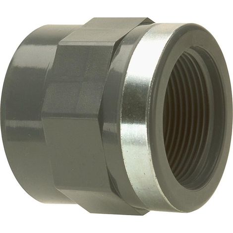 Manchon fileté PVC pression F3/8'' F16/M20