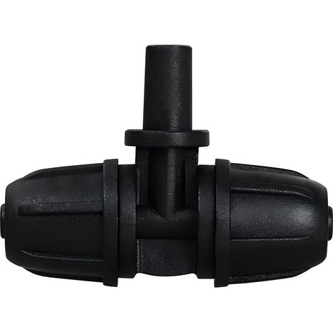 15 Pièces Raccords en T à verrouillage rapide 4/7 mm pour tuyau d'arrosage, raccordement rapide pour système d'arrosage extérieur