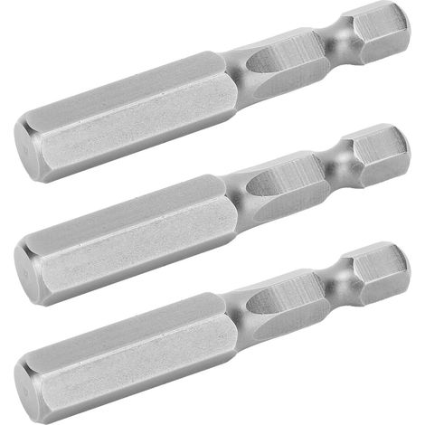 10 Pieces Electric Screwdriver Bits, S2 Alloy Steel 8mm (1/5)