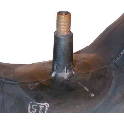 Chambre A Air 1 × 15x600x6 - Valve Droite - Pour Tondeuse Autoportée Et Brouette - 6 Pouces