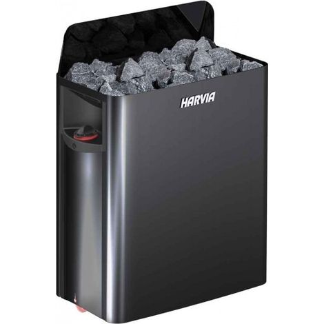 Poêle The Wall black 4,5 à 8 kW Harvia - Puissance poêle: 8 kW