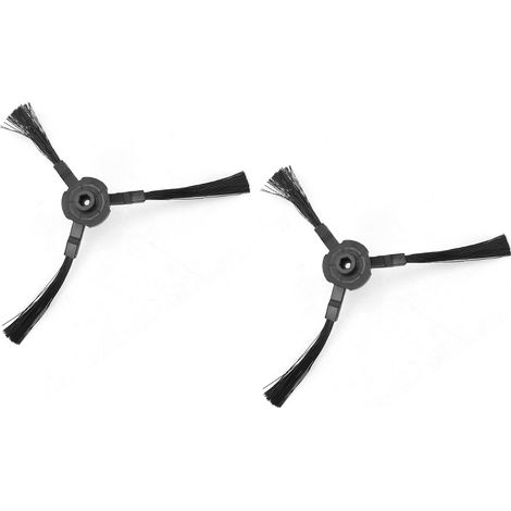 Accesorios para aspiradoras robot: cepillos laterales compatibles con iLife V3, V5, A4 y A6 – 2 unidades, plástico resistente, 15 cm (1/5)