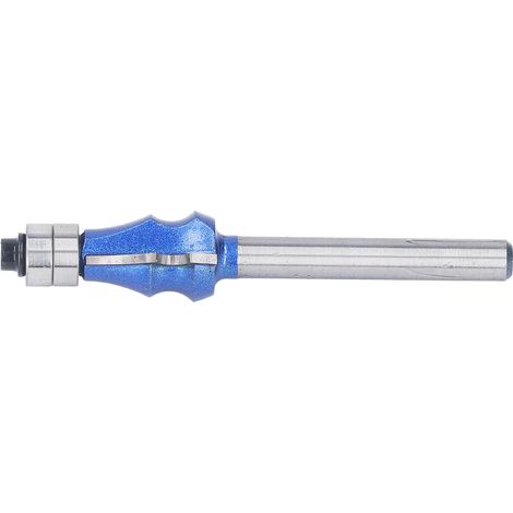 1/4"-Schaftfräser R2.5, doppelt gelagert, hochhartes Wolframkarbid, Holzfräswerkzeug, Legierungsbearbeitung, 1 Stück, Präzision (1/5)