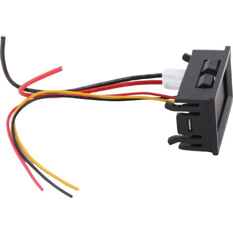 Voltmètre-ampèremètre numérique à double affichage LED, mesure de tension et d'intensité CC 0 V – 100 V, 100 A (1/5)