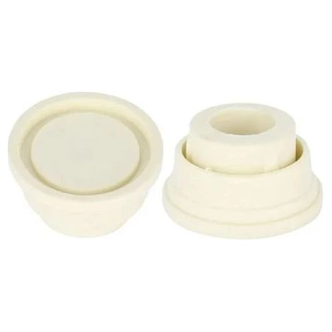 Butées en caoutchouc pour escaliers de piscine - Accessoires pour escaliers de piscine - Pièces de rechange universelles - Lot de 2 (1/5)