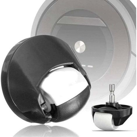 Rueda delantera para Roomba Series 500, 600, 700, 800, 900, E5, i7. Pieza de repuesto para aspiradoras robot. Repuesto compatible. 2 uds. (1/4)