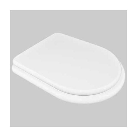 SEDILE MDF POLIESTERATO M154 BIANCO coprivaso copriwater SEBA
