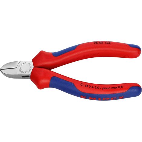 KNIPEX Seitenschneider 76 05 125 Elektromechaniker Mehrk. verch., 125 mm
