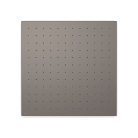 Pommeau de douche encastré au plafond 405x405 Graphite - TRES 13495101GR
