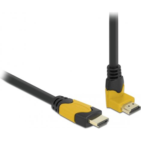DeLOCK Cable High Speed HDMI macho recto a macho 90° hacia arriba en ángulo 48 Gbps 8K 60 Hz 1 m (1/3)