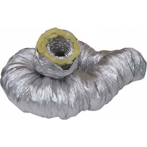 Tubo Salida Chimenea Conducto Térmico 140ºC Ø102 mm Extensible 10 m  Distribución Aire Caliente (1/5)