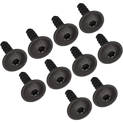 Kit de vis de revêtement pour marchepied, 10 pièces, rivets métalliques, clips, accessoire de remplacement N90775001 N90648702 (1/4)