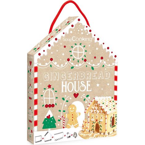 ScrapCooking 3975 - Kit di tagliapasta per casa di marzapane, Inox Multicolore, 26,5 x 20 x 4 cm (1/5)