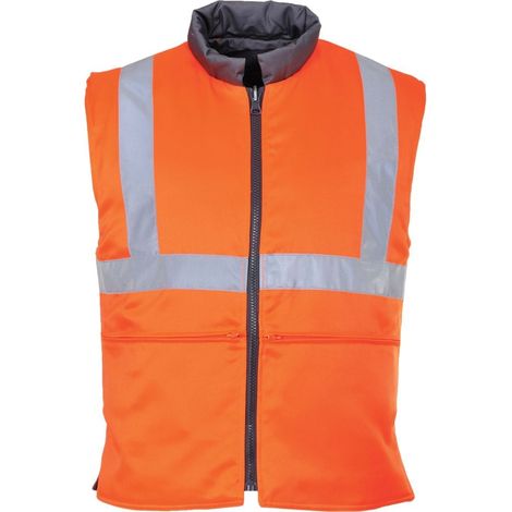 Gilet reversibile Portwest Cold High Vis Arancione XXXL (1/4)