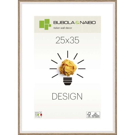 Cornice Portafoto 25x35 cm in Legno Certificato FSC - Cornice da Parete per Foto
