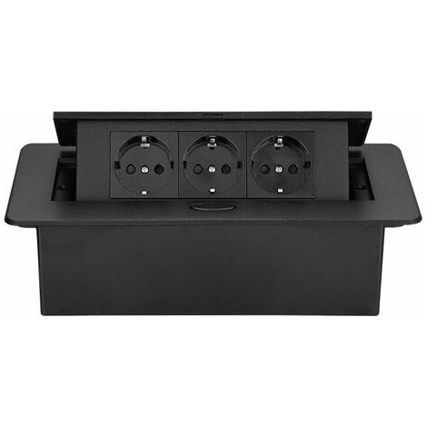 Prise Murale Encastrée - Prise Électrique Solaire Pour Bureau - Résistant À L'Eau Et À La Poussière - 230 V - 16 A - 1 Pièce (1/5)