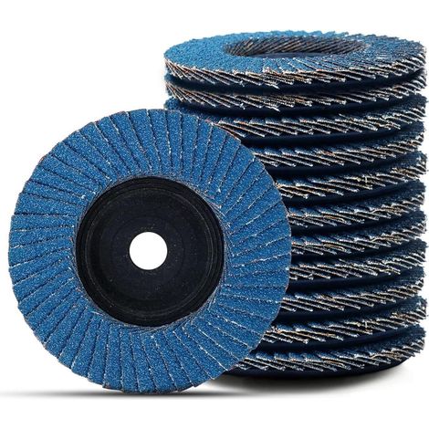 12 PCS Disques à Lamelles 75 mm, Disque Tronçonner Meuleuse d'Angle, de ponçage compartiments pour Meuleuses (1/5)