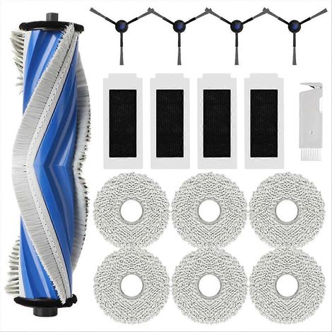 T30 PRO Omni Saugroboter-Zubehör, Ersatzteile, kompatibel mit dem Kehrroboter, Upgrade mit Bürste und Filter, Wartungsset für die automatische Wohnungsreinigung (1/5)
