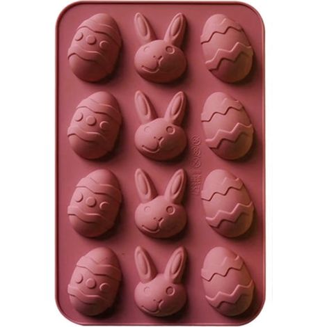 Silikonform für Ostereier – Hase (1/5)