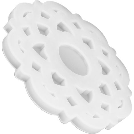 DIY-Kristall-Epoxidharzform, innovative Silikon-Kerzenhalterform in Spiegelform für Bäckereien, Lotusform 60-734 (1/5)