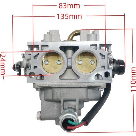 Carburador compatible con cortacéspedes Toro – Números de pieza 136-7842, 136-7840, 127-9289, 808-049, motor de gasolina fiable (1/5)