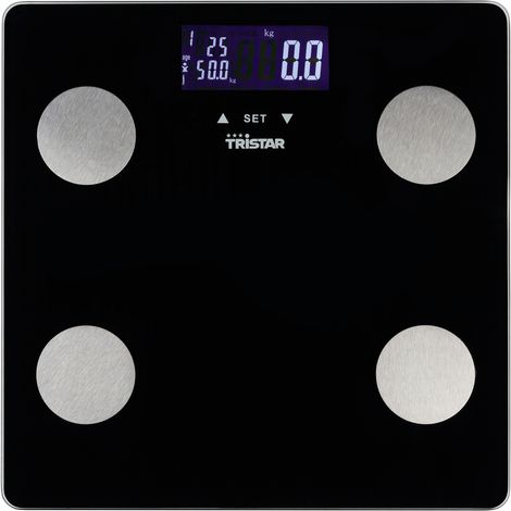 Tristar WG-2442 Körperanalysewaage WG-2442 digital Wägebereich (max.)=150 kg Schwarz