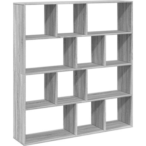 Maison Exclusive - Bücherregal Grau Sonoma 132x29x141,5 cm Holzwe