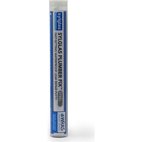 Sylglas Plumber Fix Steel 113g - Permanent Leak Sealant for Me...