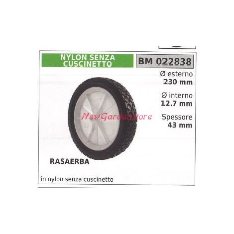 Ruota rasaerba tagliaerba tosaerba NEW GARDEN STORE 022838