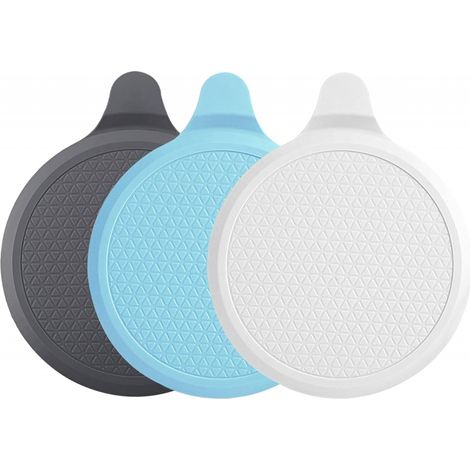 3 Pièces Bouchons Baignoire Silicone 15cm, Universel avec ventouse (1/5)