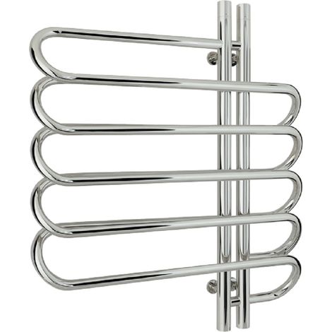 Sèche-serviette eau chaude Furore Verso EU50, Dimensions: 800х700 mm Couleur: Chrome (1/3)