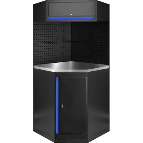 JBM SERIE594 Composizione arredo officina - Blu