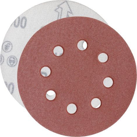 1000 Disque de Ponçage Disques Abrasifs Grain Taille de 125mm Idéal pour Poncer/Polir/Dérouiller HSDPS5M100, Lot de 100 (1/5)