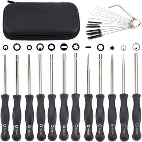 Garden FutureLot de 12 outils de réglage de carburateur avec scredrivers acircle pour petit moteur 2 temps pour Husqvarna pour STHIL pour tronçonneuse ECHO