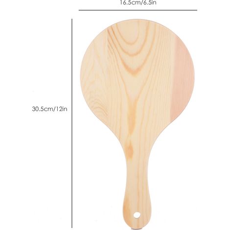 Miroir à main en bois vintage pour femmes, miroir de maquillage portable avec poignée suspendue, design rétro, accessoire de beauté pratique. (1/5)
