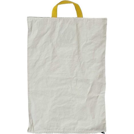 Sac à poussière lavable en tissu pour aspirateur Karcher WD4 WD5 WD6 - Pièces détachées de qualité supérieure - Beige (1/5)