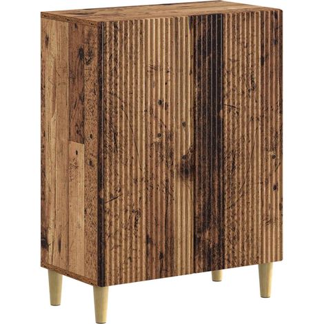 Armario de Almacenamiento para Baño ARNHEM Madera envejecida vidaXL (1/5)