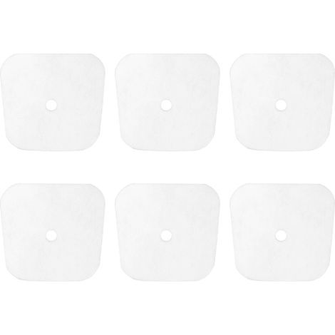 Lot de 6 filtres à air de rechange en coton compatibles avec les modèles Mantis 7222, 7222E, 7222M, 7225, 7230, 7234, 7240, 7920 et 7924 (1/5)
