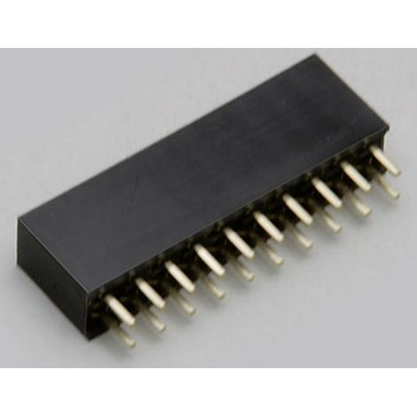 TRU COMPONENTS Buchsenleiste (Standard) Anzahl Reihen: 2 Polzahl je Reihe: 8 TC-2506299 1 St.