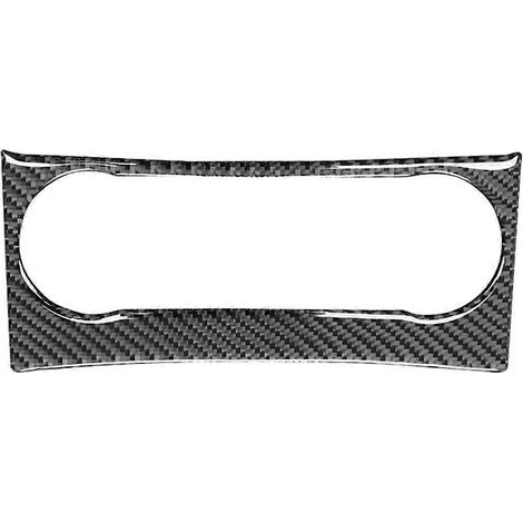 Cache de climatisation de console centrale en fibre de carbone pour Mercedes-Benz Classe C W204 2007-2014 C180 C200 C220 C250 C300 (1/4)