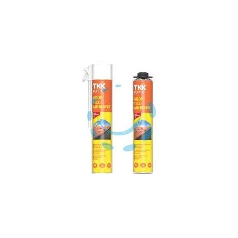 SCHIUMA POLIURETANICA PER TEGOLE E COPPI PU FIX ROOF TILE ADHESIVE - ml.750 applicazione con pistola - grigio