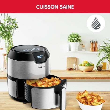 MOULINEX Friteuse à air chaud sans huile Airfryer - EZ401D10 (1/10)