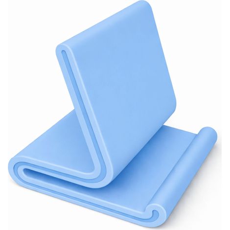 Support de téléphone bleu, support de bureau pour smartphone (1/3)