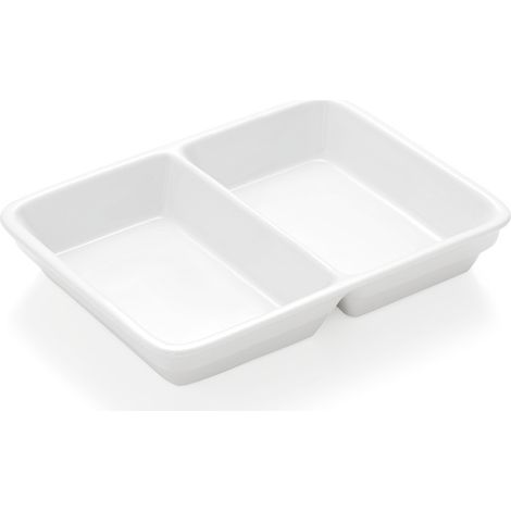 Conteneur alimentaire 2 compartiments 23,5 x 17,5 cm HAMBURG SYSTEM - Was Germany