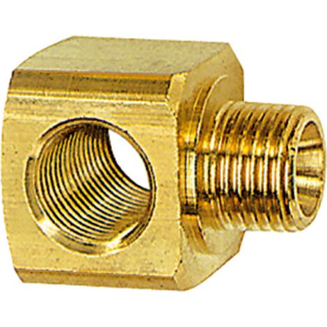 Riegler T-Einschraubverteiler, M5, SW 10, Messing (1/3)