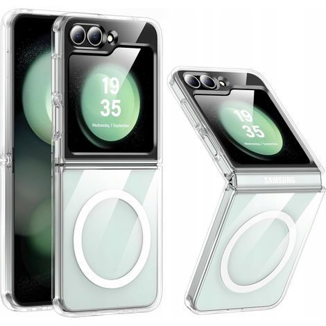 Magnetische Hülle mit MagSafe-Funktion für Samsung Z Flip 6 / Z Flip 7 FE (1/5)