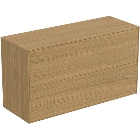 IDEAL STANDARD T4329Y6 Meuble sous-lavabo Conca, 2 tiroirs (1/2)