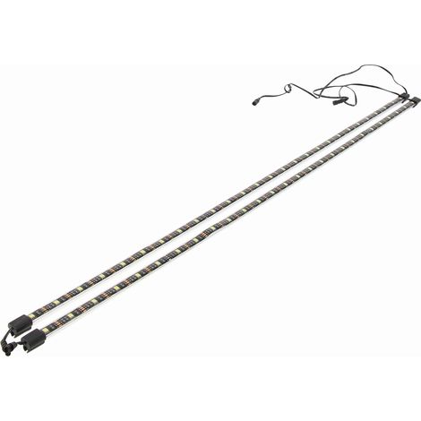 Kit éclairage 2 rampes LED – Longueur 91,5 cm – Alimentation 12V – Étanchéité IP65 – Lumière blanche froide ou naturelle – Soplair (1/5)