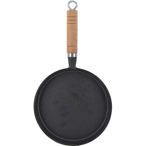 Poêle à Frire Antiadhésive, Poêle à Frire pour Omelette aux œufs, Poêle de Cuisson en Fonte pour Restaurant, Hôtel, Cuisine Domestique. (1/4)